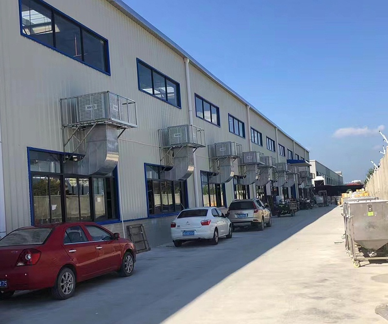 工業廠房車間通風降溫，安裝星科環保空調-通風降溫設備