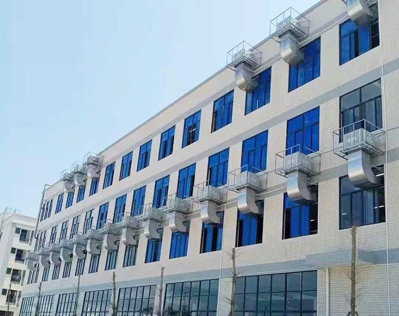 大型車間降溫通風設備，應用環保空調