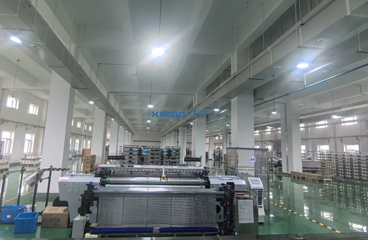 生產(chǎn)車間區(qū)域崗位降溫，安裝星科蒸發(fā)冷省電空調(diào)-立式管道機